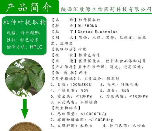 雄花杜仲的功效与作用（探秘雄花杜仲的保健奥秘）