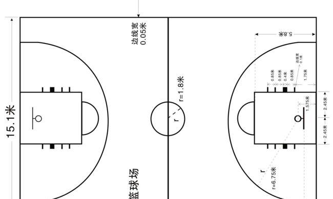 篮球框尺寸标准图怎么查看？有哪些详细规定？