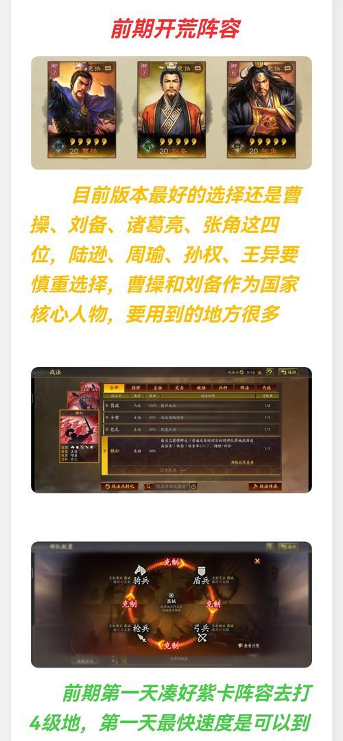三国志战略版武将如何快速发育？自己打游戏时的策略是什么？