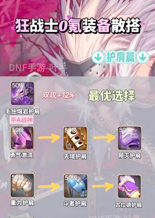 DNF狂战士装备特效选择建议是什么？