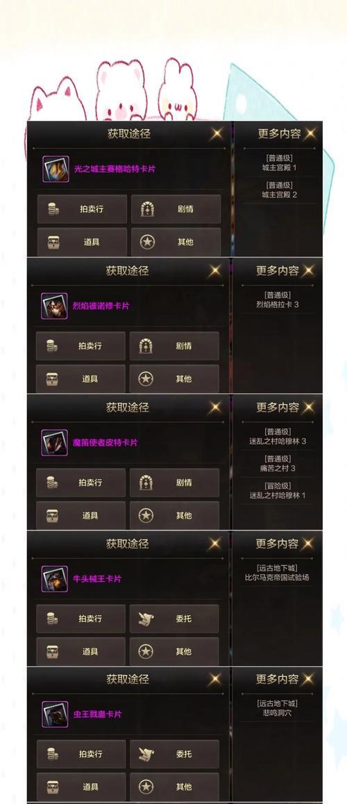 dnf卡片怎么来？dnf卡片的获取途径有哪些？